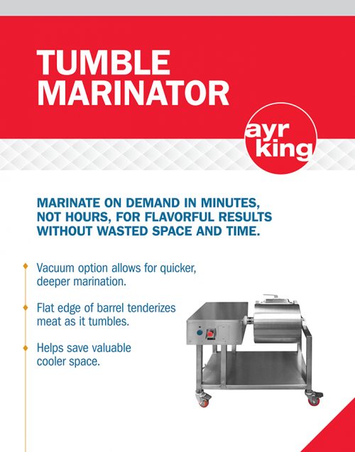 Vacuum marinator 220V vacuum pump, 3550041-1. AyrKing LLC